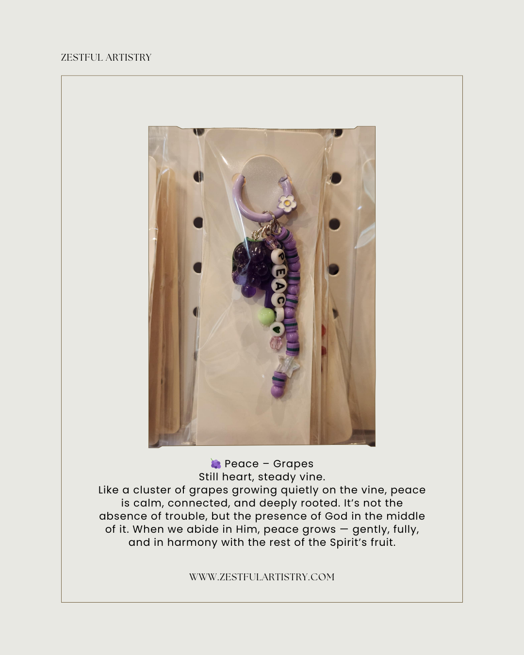 Fruit of the Spirit Keychain