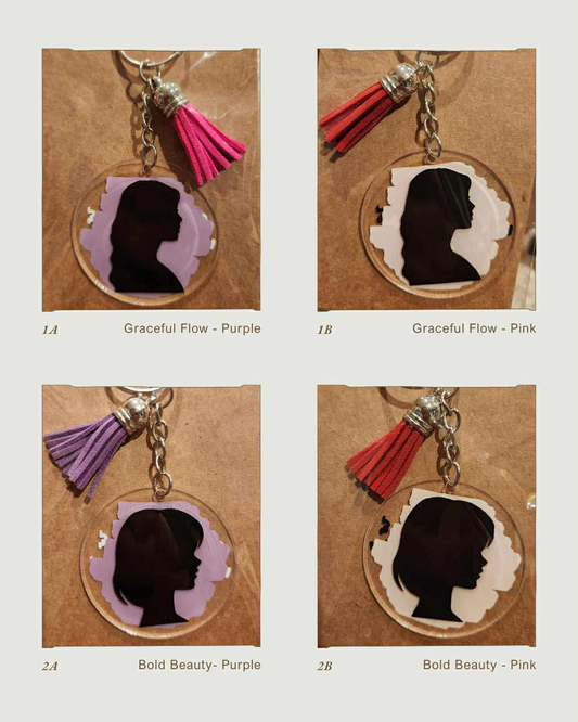 Psalms Coin Keychain