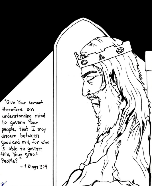 1 Kings 3:9 – “The Wisdom of the King”