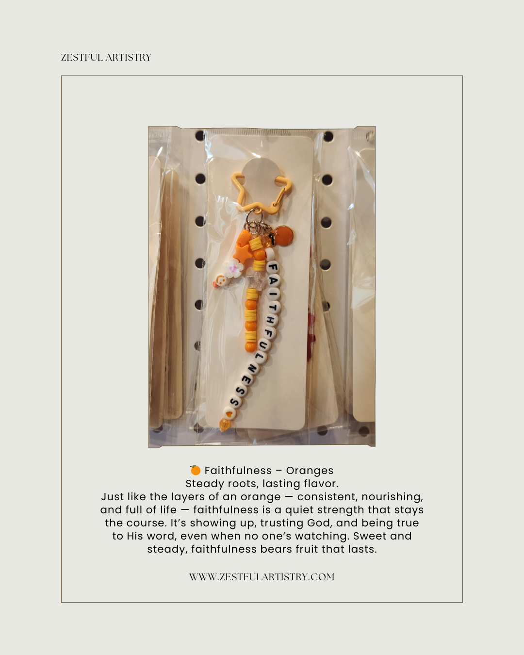 Fruit of the Spirit Keychain