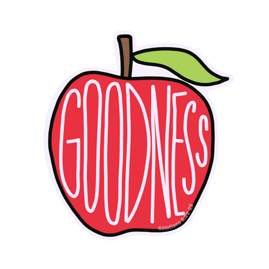 Goodness Apple Sticker