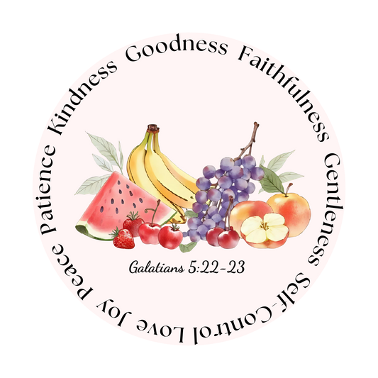 Fruit of the Spirit - Round Sticker
