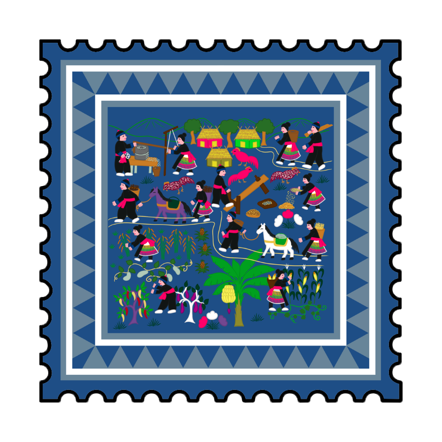 Hmong Story Cloth Post