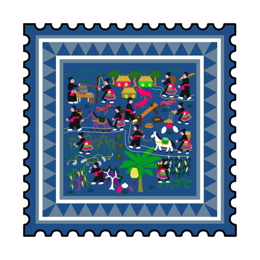 Hmong Story Cloth Post